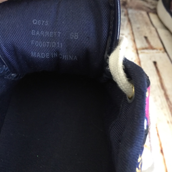 Coach Women's Barrett Blue Sneakers - Picture 8 of 8